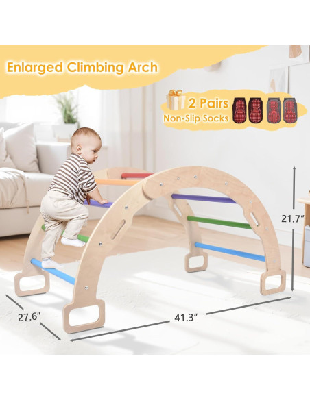 Arco de Escalada Montessori BIERUM para Niños 3-5 Años Arco de Escalada Montessori BIERUM para Niños 3-5 Años