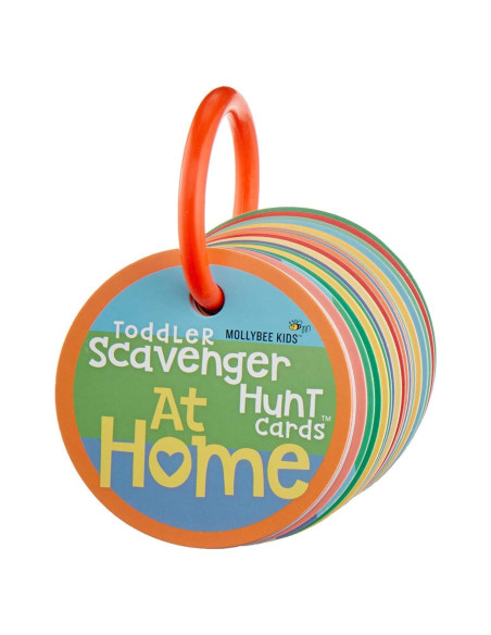 Tarjetas de Búsqueda del Tesoro Mollybee Kids para Niños 2-3 Años