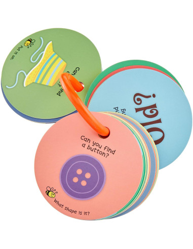 Tarjetas de Búsqueda del Tesoro Mollybee Kids para Niños 2-3 Años