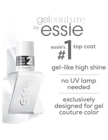 Essie Gel Couture Top Coat Esmalte de Uñas Brillante 13.68 ml