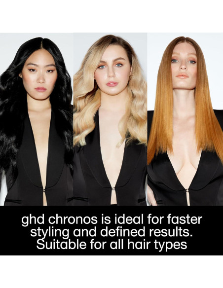 Plancha Profesional ghd Chronos 1" (2.54 cm) y 2" (5.08 cm) - 24hrs Brillo Plancha Profesional ghd Chronos 1" (2.54 cm) y 2" (5.08 cm) - 24hrs Brillo