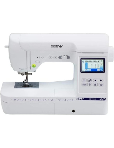 Máquina de coser y bordar Brother SE1900 + Hilo 24 colores Máquina de coser y bordar Brother SE1900 + Hilo 24 colores