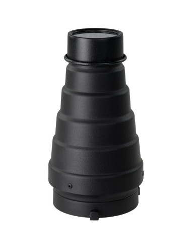Snoot Fotodiox con Rejilla 20 y 5 Filtros de Gel Bowens