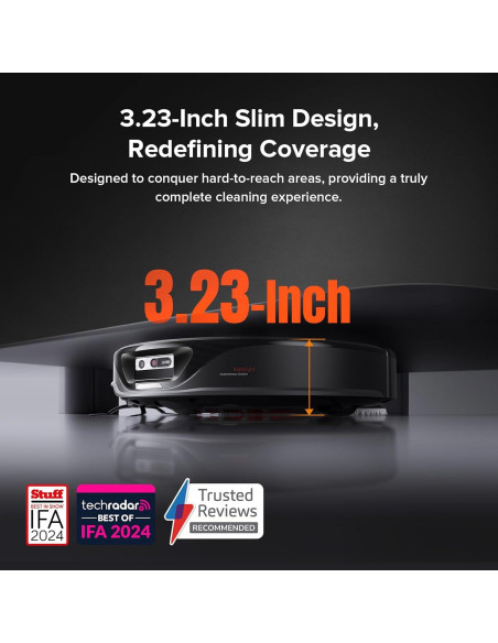 Robot Aspiradora y Mopa Roborock Qrevo Slim 8.2 cm Multi-Superficie Robot Aspiradora y Mopa Roborock Qrevo Slim 8.2 cm Multi-Superficie