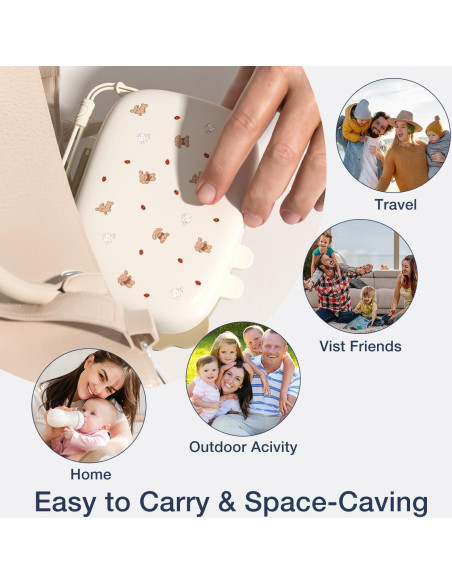 Kit de limpieza 6 en 1 para biberones Glusmami - Portátil y seguro Kit de limpieza 6 en 1 para biberones Glusmami - Portátil y seguro