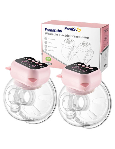 Extractor de Leche Eléctrico FamiSym 3 Modos 12 Niveles 24mm
