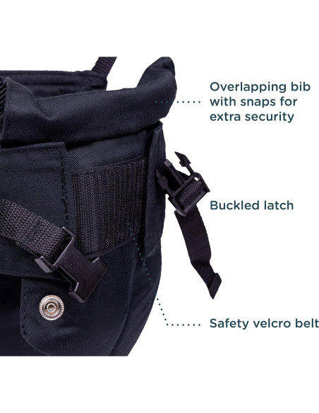 Saltador para Bebés Jolly Jumper Clásico Negro - Altura Ajustable hasta 12.7 kg Saltador para Bebés Jolly Jumper Clásico Negro - Altura Ajustable hasta 12.7 kg