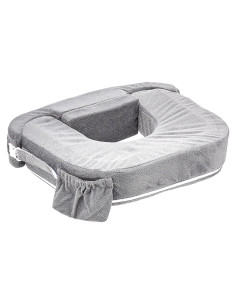 Almohada de Lactancia para Gemelos My Brest Friend - Gris Noche