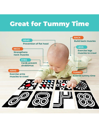 Juguetes Magnéticos para Bebés QBI 0-12 Meses - 9 Piezas
