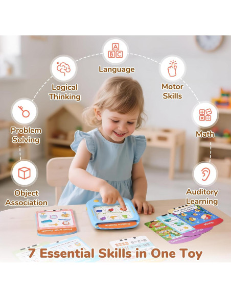 Tableta de Aprendizaje JoyCat para Niños 2-6 Años - 156 Tarjetas Tableta de Aprendizaje JoyCat para Niños 2-6 Años - 156 Tarjetas