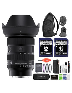 Lente Sigma 24-70mm f/2.8 DG DN II Art para Sony E con Accesorios