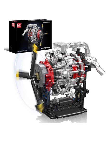 Mould King 10211 Kit de Construcción Motor Radial 1147 Piezas Mould King 10211 Kit de Construcción Motor Radial 1147 Piezas