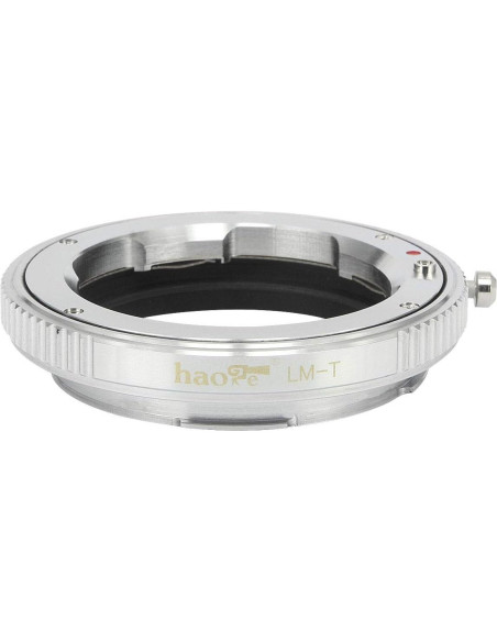Adaptador de Lente Manual Haoge LM-T para Leica M a L Adaptador de Lente Manual Haoge LM-T para Leica M a L