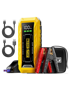 Arrancador de Batería MegaXmar U4000 27000mAh 4000A 12V