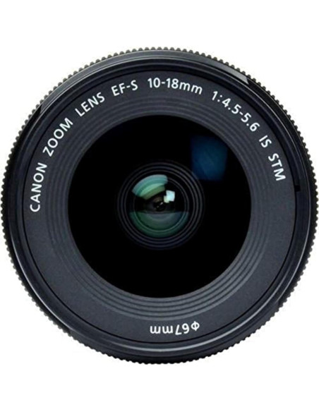 Lente Canon EF-S 10-18mm f/4.5-5.6 IS STM Ultra Ancho Lente Canon EF-S 10-18mm f/4.5-5.6 IS STM Ultra Ancho