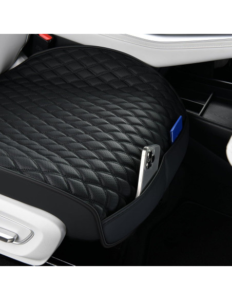 Funda de Asiento de Coche POKSRI Cuero Universal Impermeable Funda de Asiento de Coche POKSRI Cuero Universal Impermeable