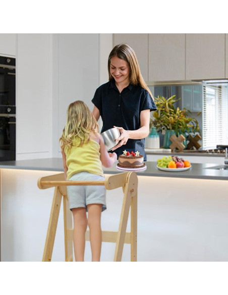 Torre Plegable Montessori TDKDHoming para Niños 1.5-6 Años Torre Plegable Montessori TDKDHoming para Niños 1.5-6 Años