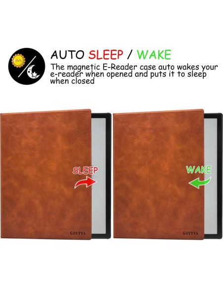 Funda de soporte magnético GOVTVA para Onyx Boox Note Air 4 C/3 C Funda de soporte magnético GOVTVA para Onyx Boox Note Air 4 C/3 C