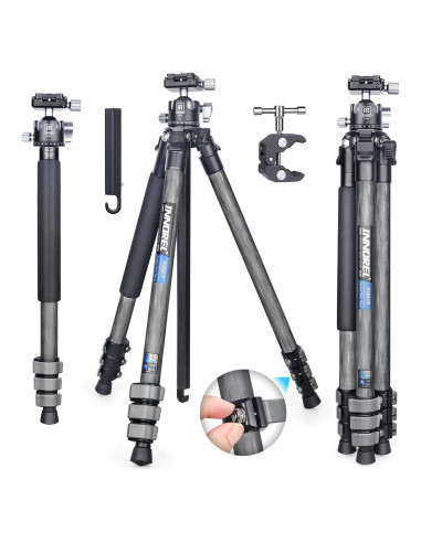 Trípode de Viaje INNOREL P254CF de Fibra de Carbono 12 kg