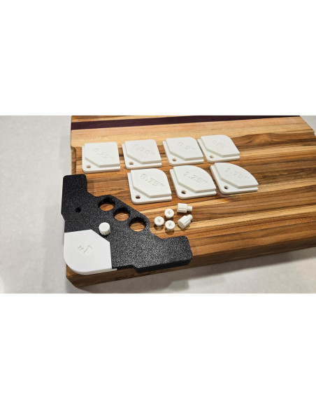 Plantilla de Router Frawsted Creations Kit Redondeado Métrico Plantilla de Router Frawsted Creations Kit Redondeado Métrico