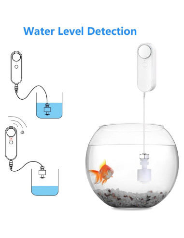 Detector de Fugas y Nivel de Agua WiFi Mengshen 2 en 1