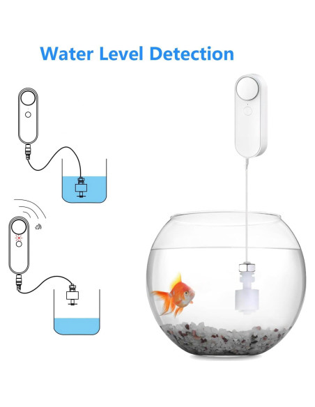 Detector de Fugas y Nivel de Agua WiFi Mengshen 2 en 1 Detector de Fugas y Nivel de Agua WiFi Mengshen 2 en 1