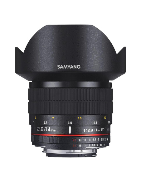 Lente Samyang 14mm F2.8 Ultra Gran Angular Canon EF Lente Samyang 14mm F2.8 Ultra Gran Angular Canon EF