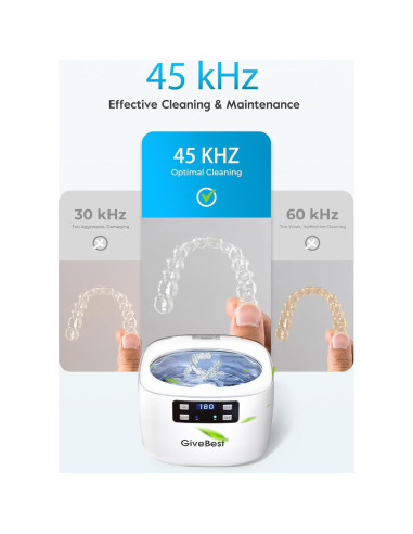 Limpiador Ultrasónico de Joyas GiveBest JX-956 750ml 45kHz