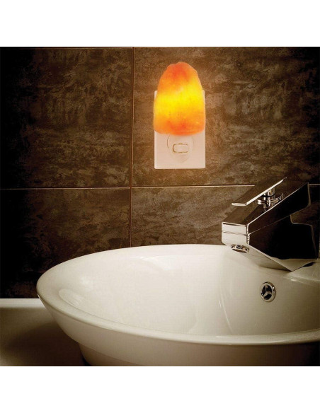 Luz Nocturna Himalaya 100% Natural Pure Himalayan 5cm x 10cm Luz Nocturna Himalaya 100% Natural Pure Himalayan 5cm x 10cm
