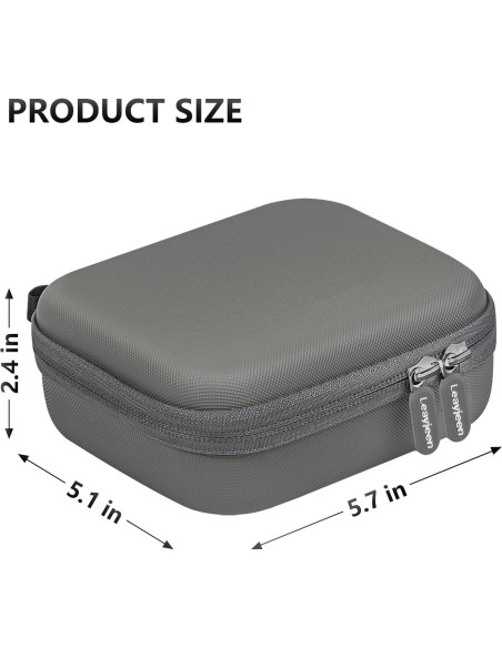 Funda Protectora Leayjeen para Cámara Insta360 GO 3S - Gris Funda Protectora Leayjeen para Cámara Insta360 GO 3S - Gris