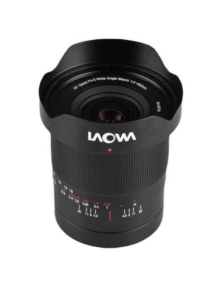 Objetivo Laowa 15mm f/4.5 Gran Angular Macro para Sony FE Objetivo Laowa 15mm f/4.5 Gran Angular Macro para Sony FE