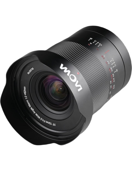 Objetivo Laowa 15mm f/4.5 Gran Angular Macro para Sony FE Objetivo Laowa 15mm f/4.5 Gran Angular Macro para Sony FE