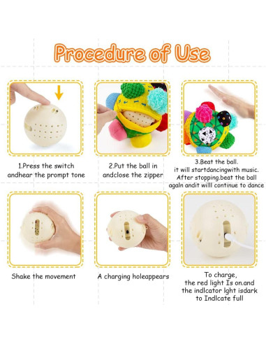 Bola de Baile Musical para Bebés teytoy - Sensorial y Educativa