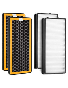 Paquete de 4 Filtros de Reemplazo HoMedics AT-PET01/02/AR-45