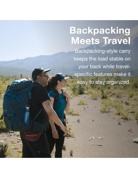 Mochila de Viaje Osprey Fairview Trek 70L para Mujeres - Azul Mochila de Viaje Osprey Fairview Trek 70L para Mujeres - Azul