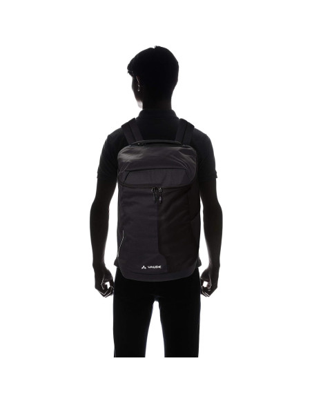Mochila VAUDE para hombres negra 50x29x18 cm con cubierta Mochila VAUDE para hombres negra 50x29x18 cm con cubierta