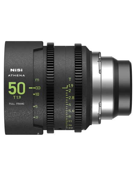 Lente de Cine NiSi Athena Prime 50mm T1.9 para ARRI PL Lente de Cine NiSi Athena Prime 50mm T1.9 para ARRI PL