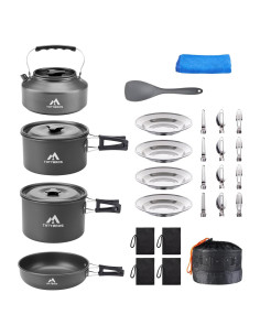 Juego de Utensilios de Cocina Camping THTYBROS 27 Piezas