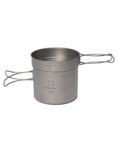 Juego de Cocina Titanio S'more 2 en 1 Olla 1600ml y Sartén 500ml