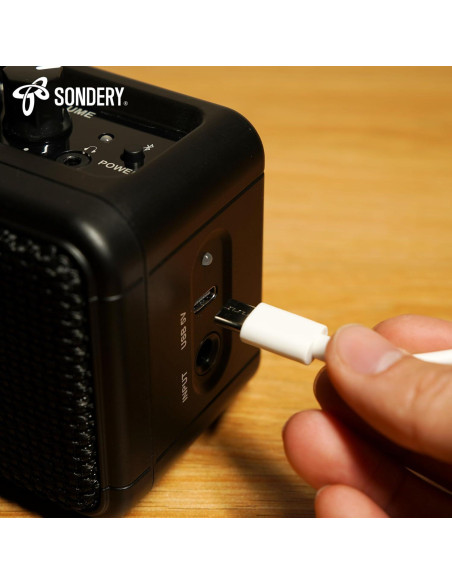 Amplificador Mini Sondery SoundBase 5W Bluetooth Recargable Amplificador Mini Sondery SoundBase 5W Bluetooth Recargable