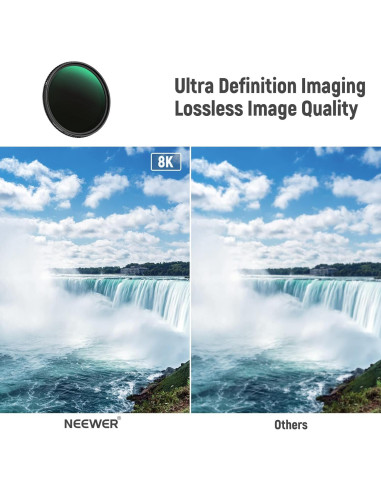 Filtro ND Variable NEEWER 67mm ND2-ND32 Ajustable HD
