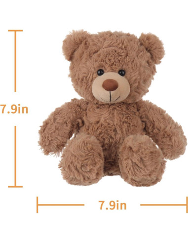Osito de Peluche Marrón Apricot Lamb 20 cm Suave y Abrazable