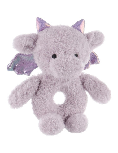 Sonajero Suave Dragón Púrpura Cordero Albaricoque 14.86 cm