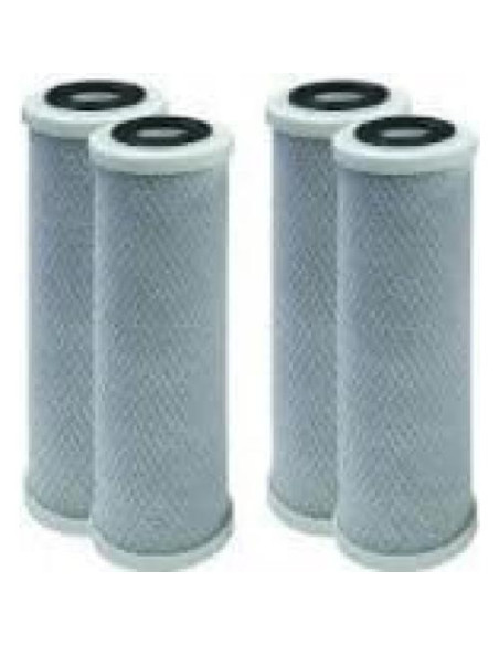 Cartuchos de Filtro de Agua CFS - Paquete de 4 - Carbono Activado Cartuchos de Filtro de Agua CFS - Paquete de 4 - Carbono Activado