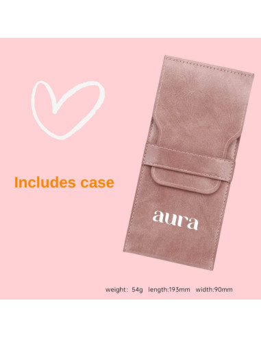 Kit de 4 Brochas de Sombra de Ojos Aura - Suaves y Profesionales