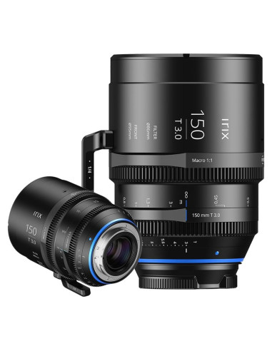 Lente Irix Cine 150mm T3.0 Macro Sony E - Certificado Militar