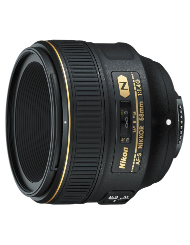 Lente Nikon AF-S NIKKOR 58mm f/1.4G para DSLR