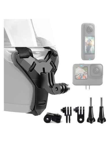 Soporte para casco Bestoct GoPro Hero 13/12/11/10/9/8/7/6/5 Negro