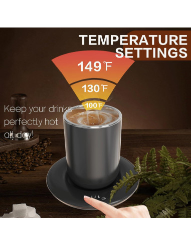 Taza de café auto-mezcladora ProCattle RZ-10V6 - Eléctrica negra