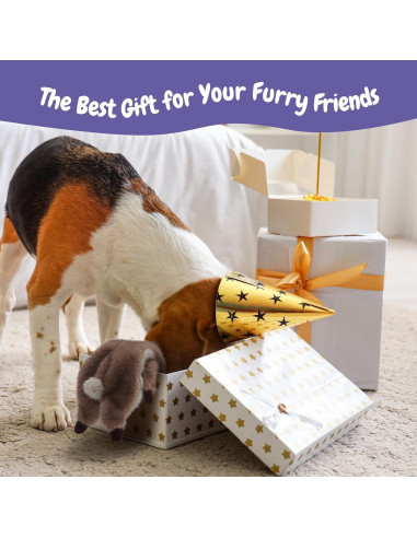 Juguete para Perros Fuzzwoof Conejo Squeaky Resistente 38 cm